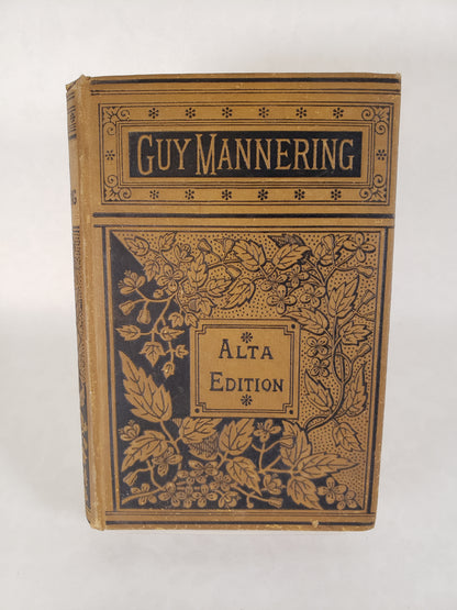 Guy Mannering, Alta Edition (Late 1800s) - Hardcover