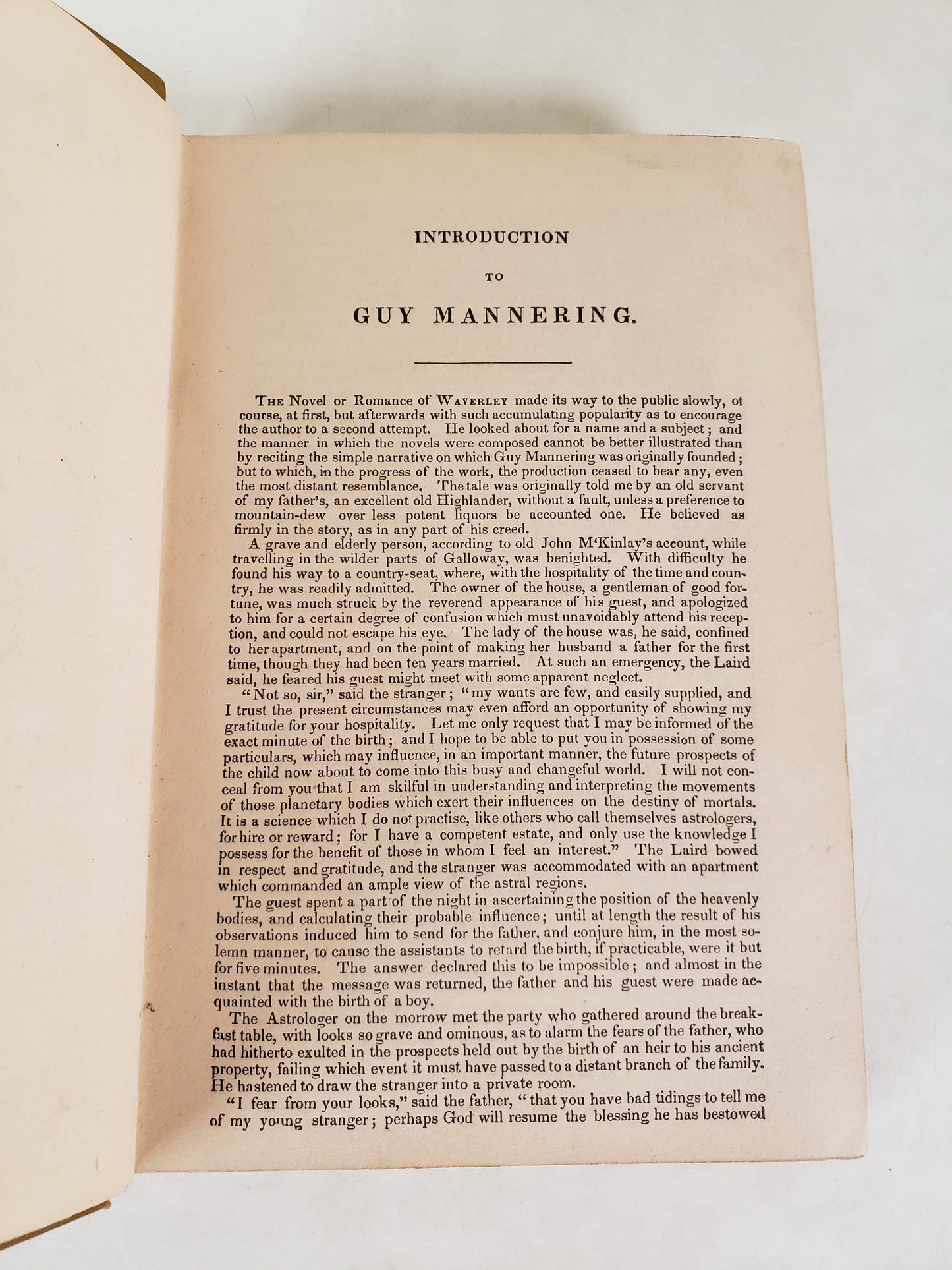 Guy Mannering, Alta Edition (Late 1800s) - Hardcover