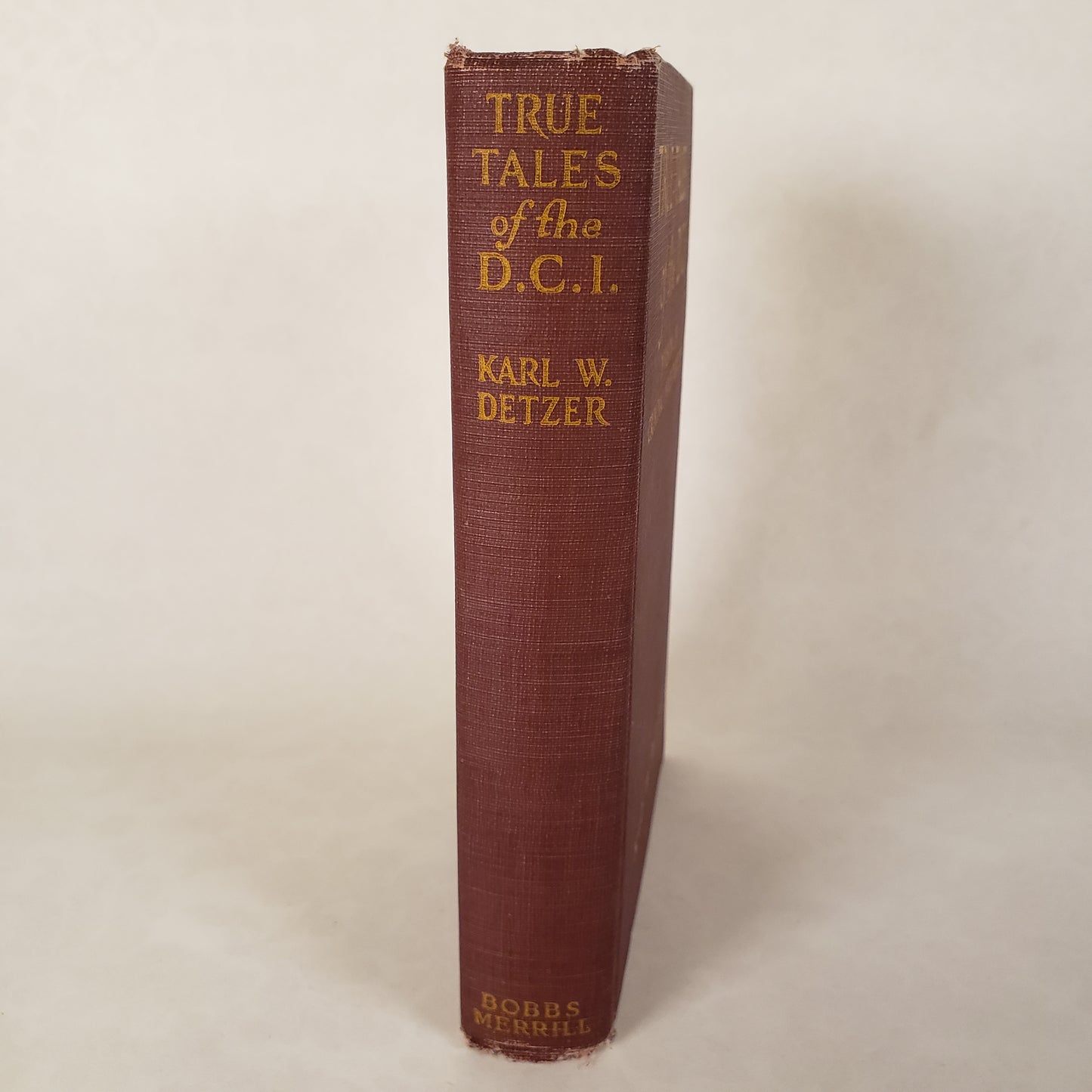 True Tales of the D.C.I. - SIGNED/INSCRIBED Hardcover