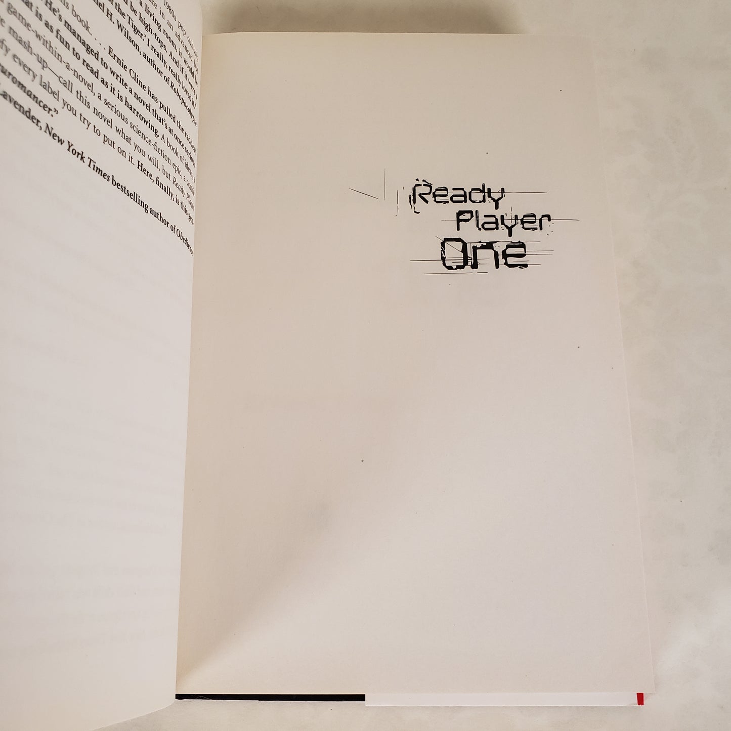 Ready Player One - First Edition Hardcover