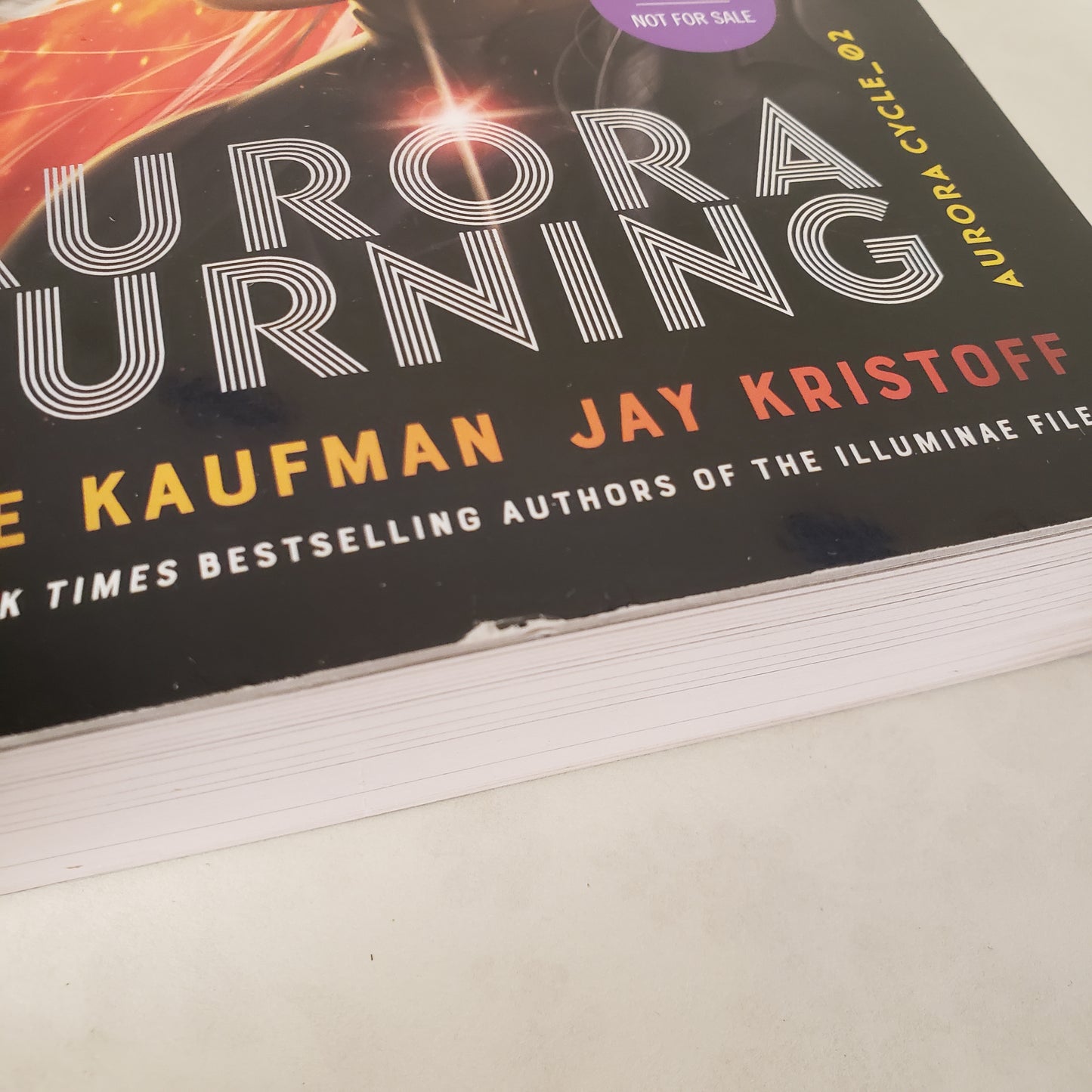 Aurora Burning - Advance Reader's Copy, Paperback