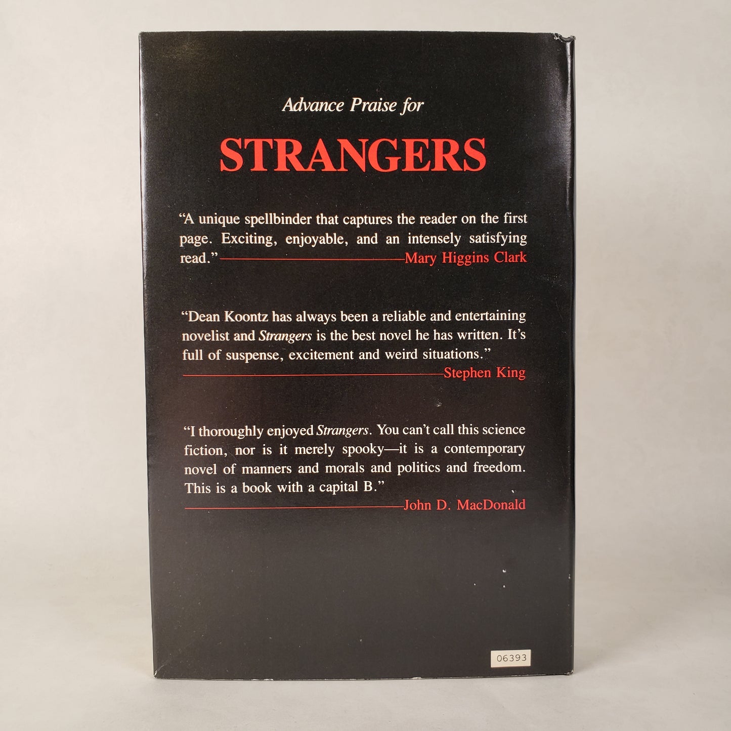 Strangers - 1986 BCE Hardcover