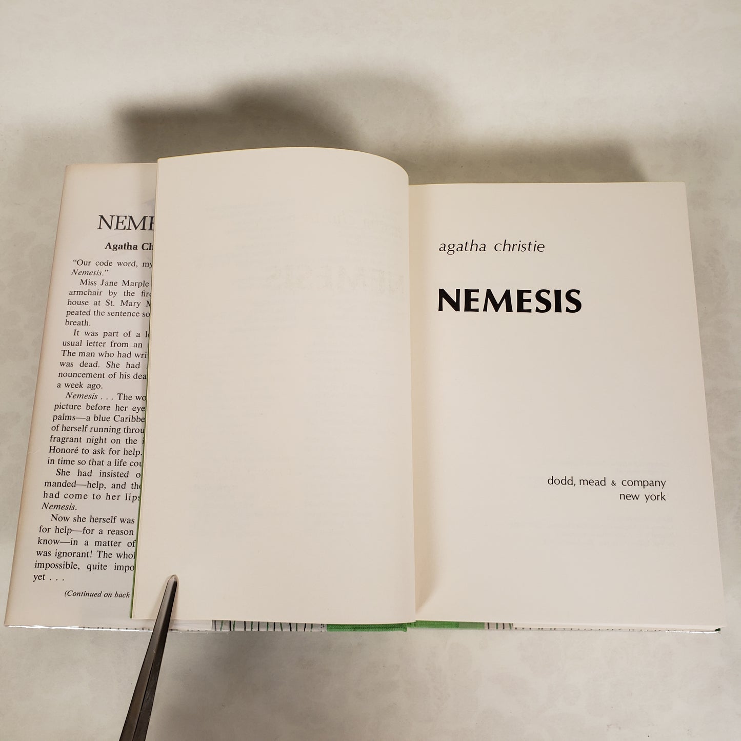 Nemesis - 1971 BCE Hardcover