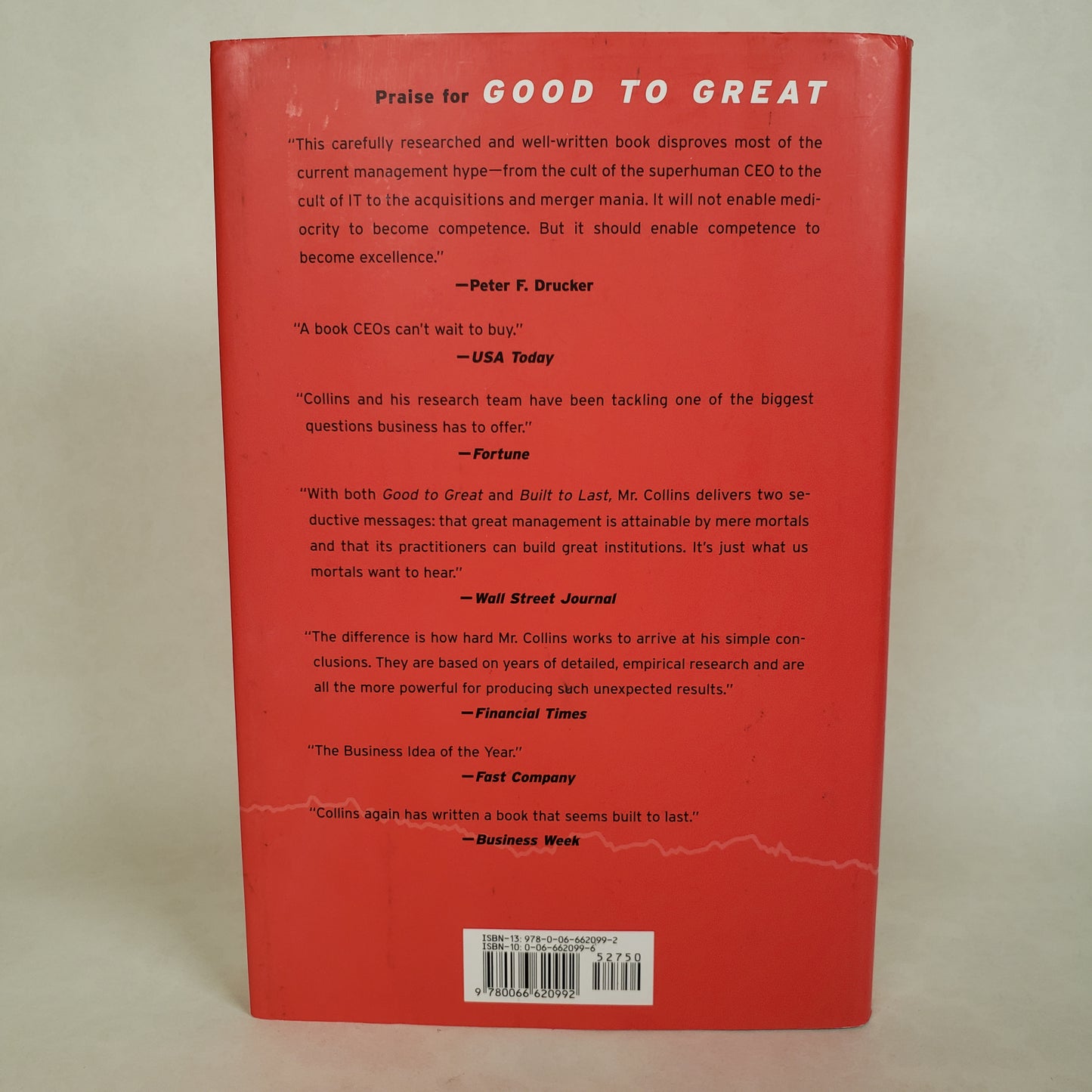 Good to Great: Why Some Companies Make the Leap and Others Don't - Hardcover