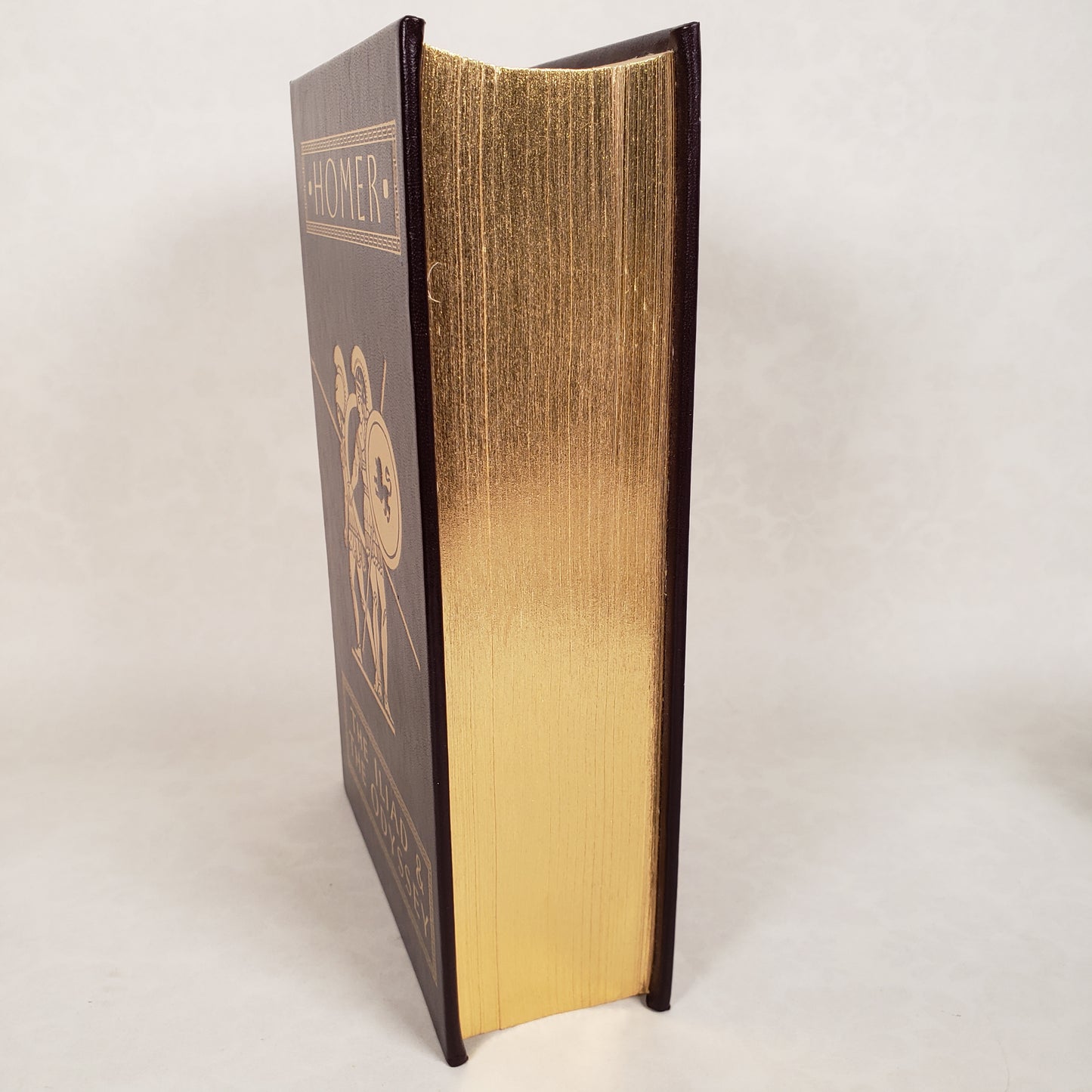 The Iliad & The Odyssey - 1999 Barnes & Noble Leatherbound Hardcover