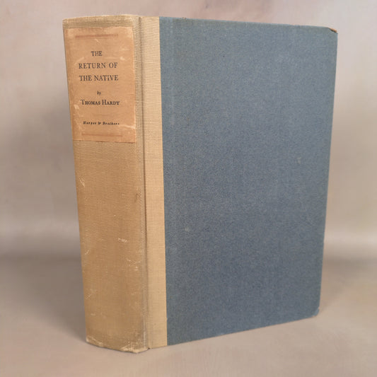 The Return of the Native - 1929 Limited Ed. Hardcover - Signed By Illustrator Clare Leighton