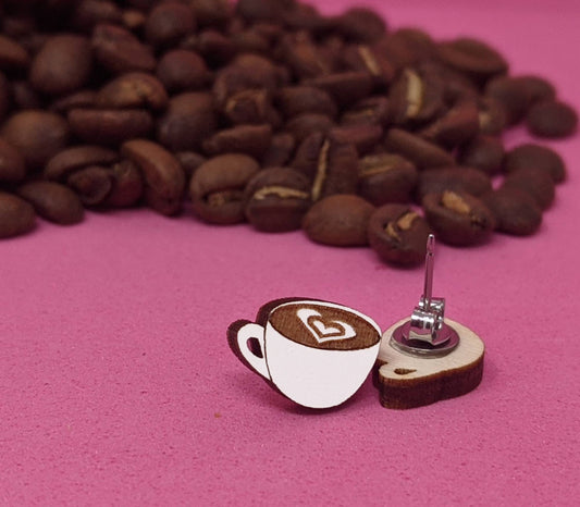 Coffee Cup Earrings