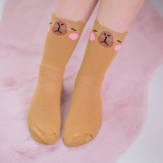 Capybara Socks