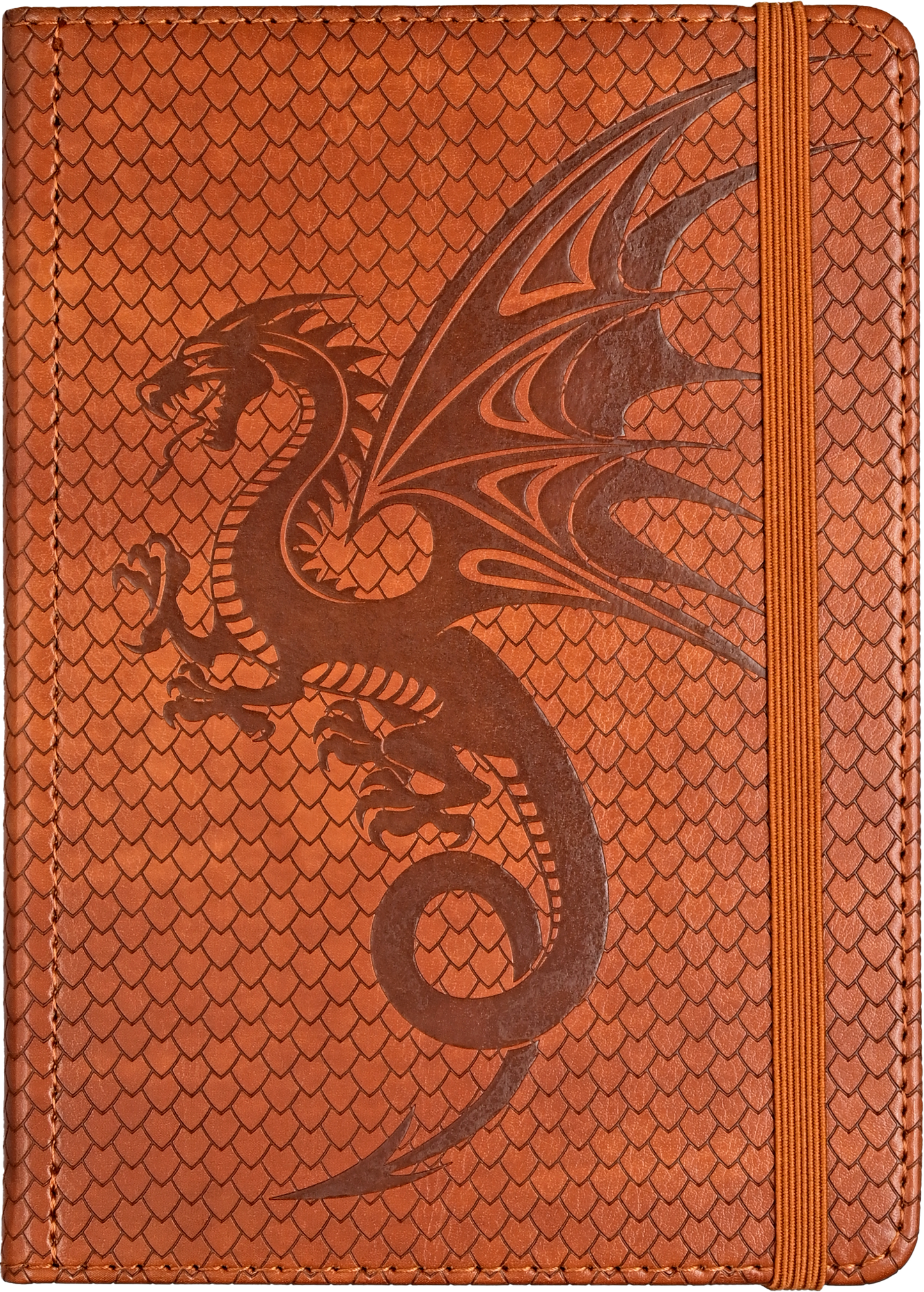 Artisan Faux Leather Dragon Journal